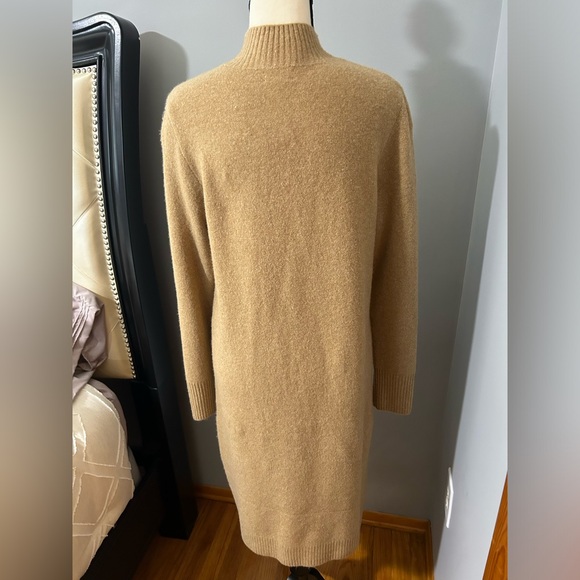 J. Crew Factory Mockneck sweater-dress in extra soft yarn - Picture 3 of 7